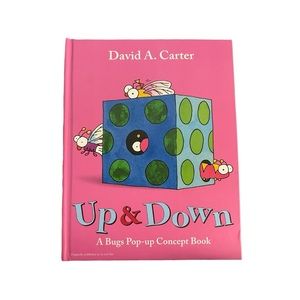 Hardcover Up & Down A Bugs Pop-Up Concept Book Toddler Infant